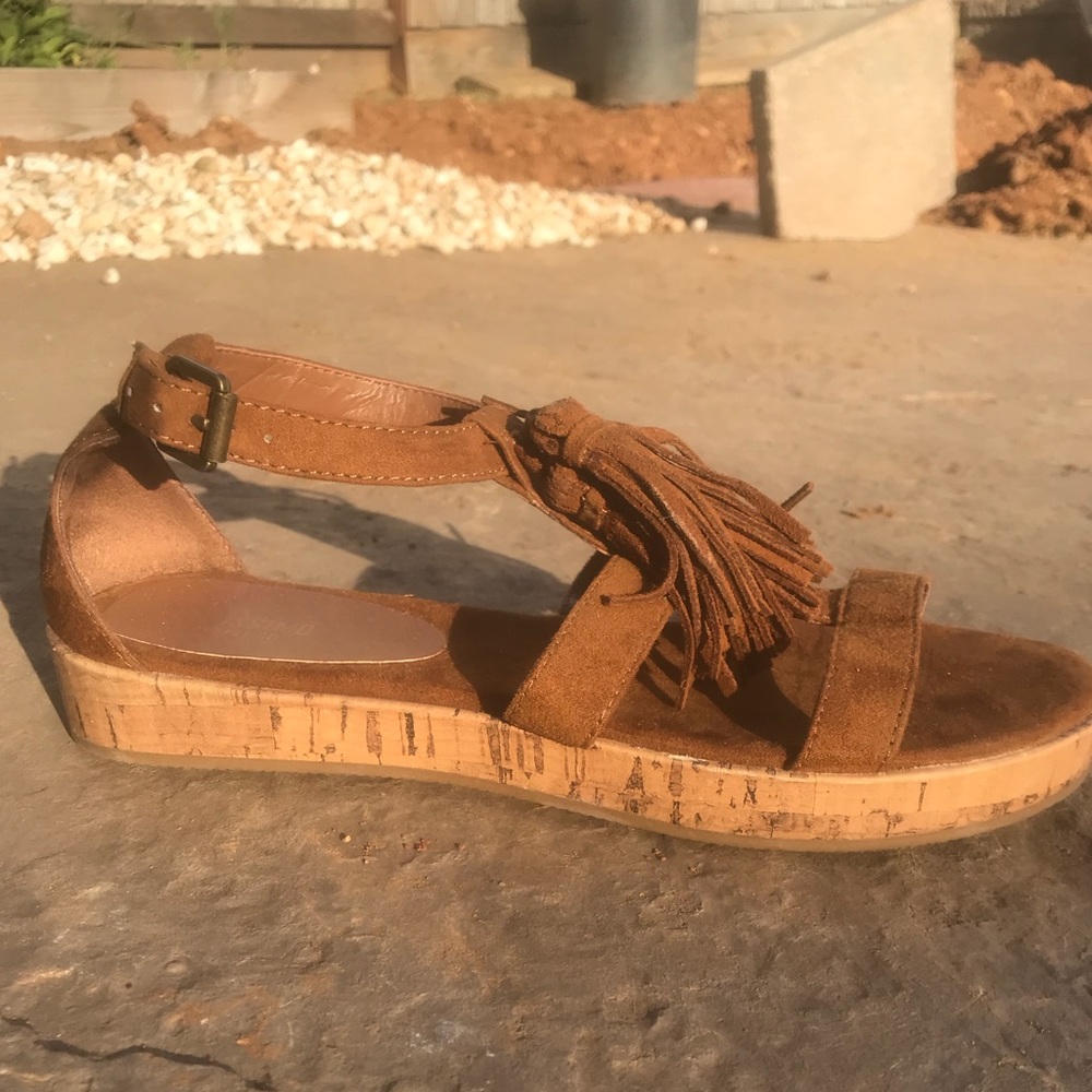 Brown Mossimo sandals